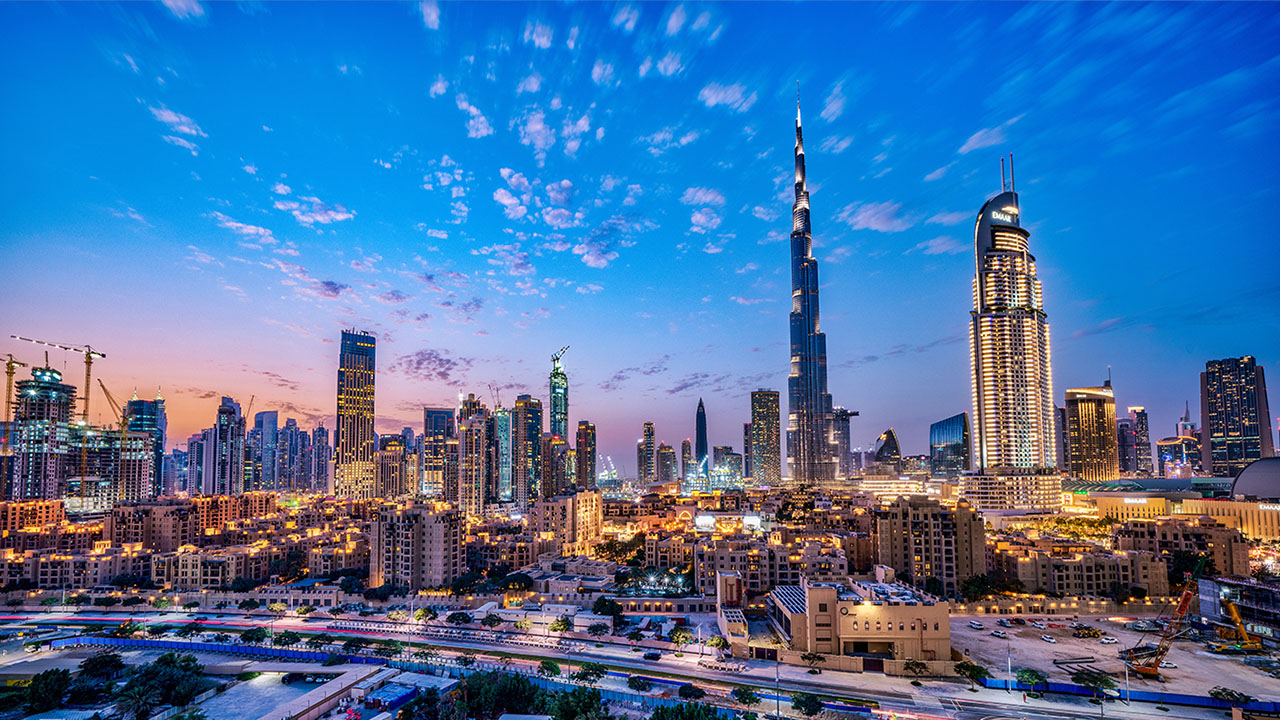 نمای شهر دبی