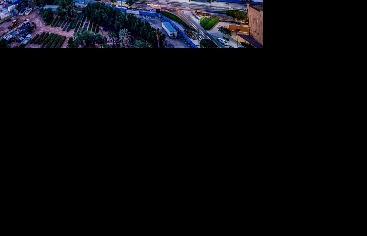 نمای منطقه دبی کریک هاربر